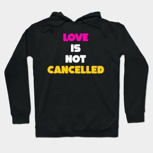 Love is not cancelled Hoodie